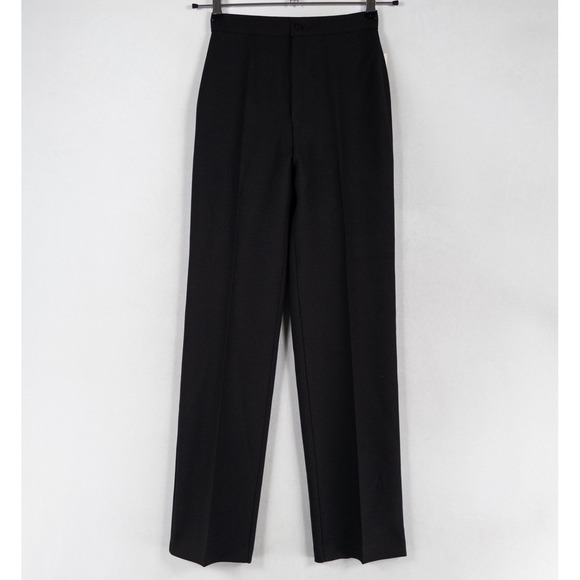 Vintage Bend Over Levi's Pants Size 8 Black Straight Leg High Rise Mom Casual - Picture 1 of 11